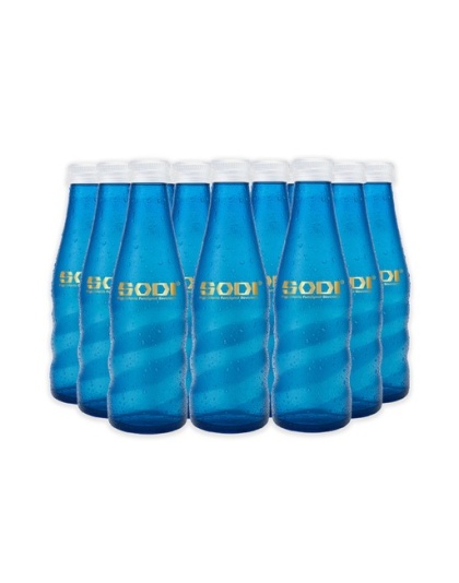 Sodi® 11.2 Fl Oz / 330 mL Case of 12 - Cobalt Glass.