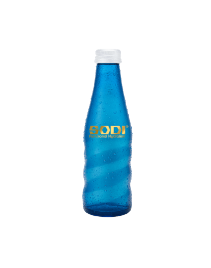 Sodi® 11.2 Fl Oz / 330 mL Case of 12 - Cobalt Glass.